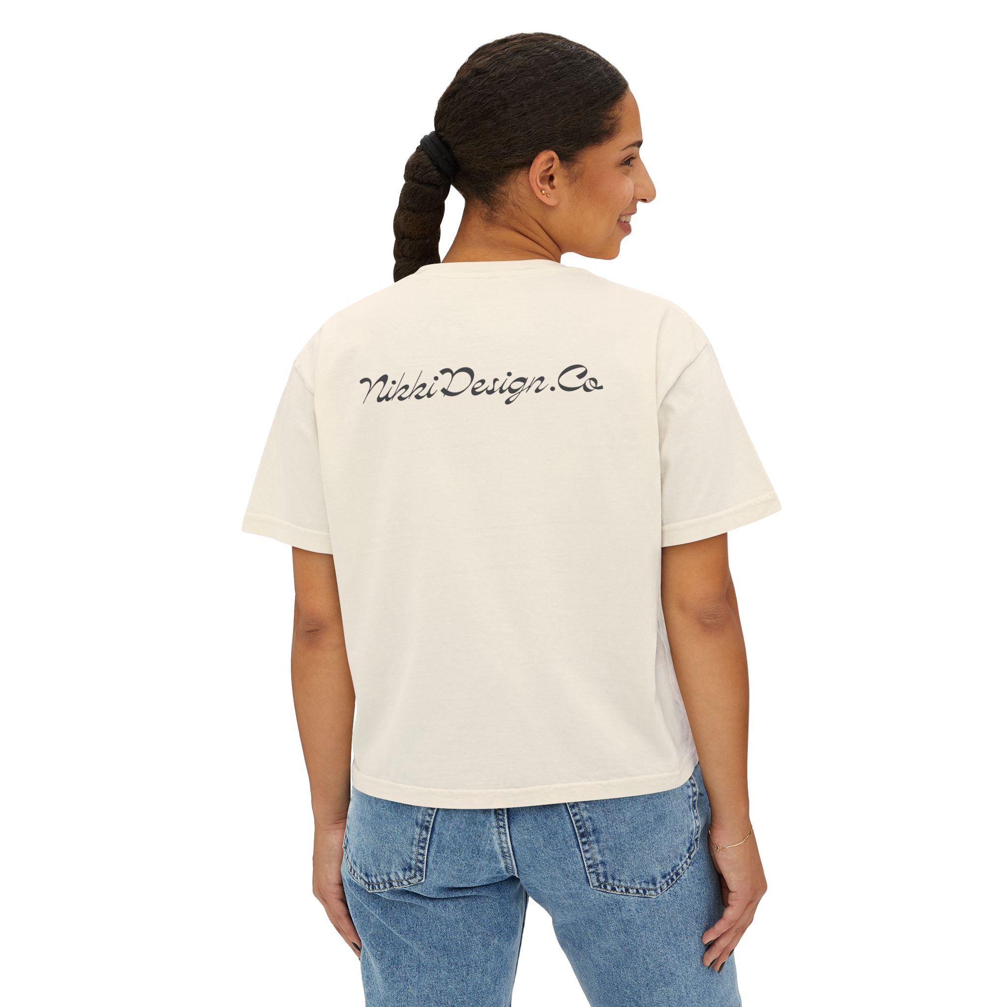 Farmers Market Berry Tee — "Let's Go to the Farmers Market" Women's Boxy Tee