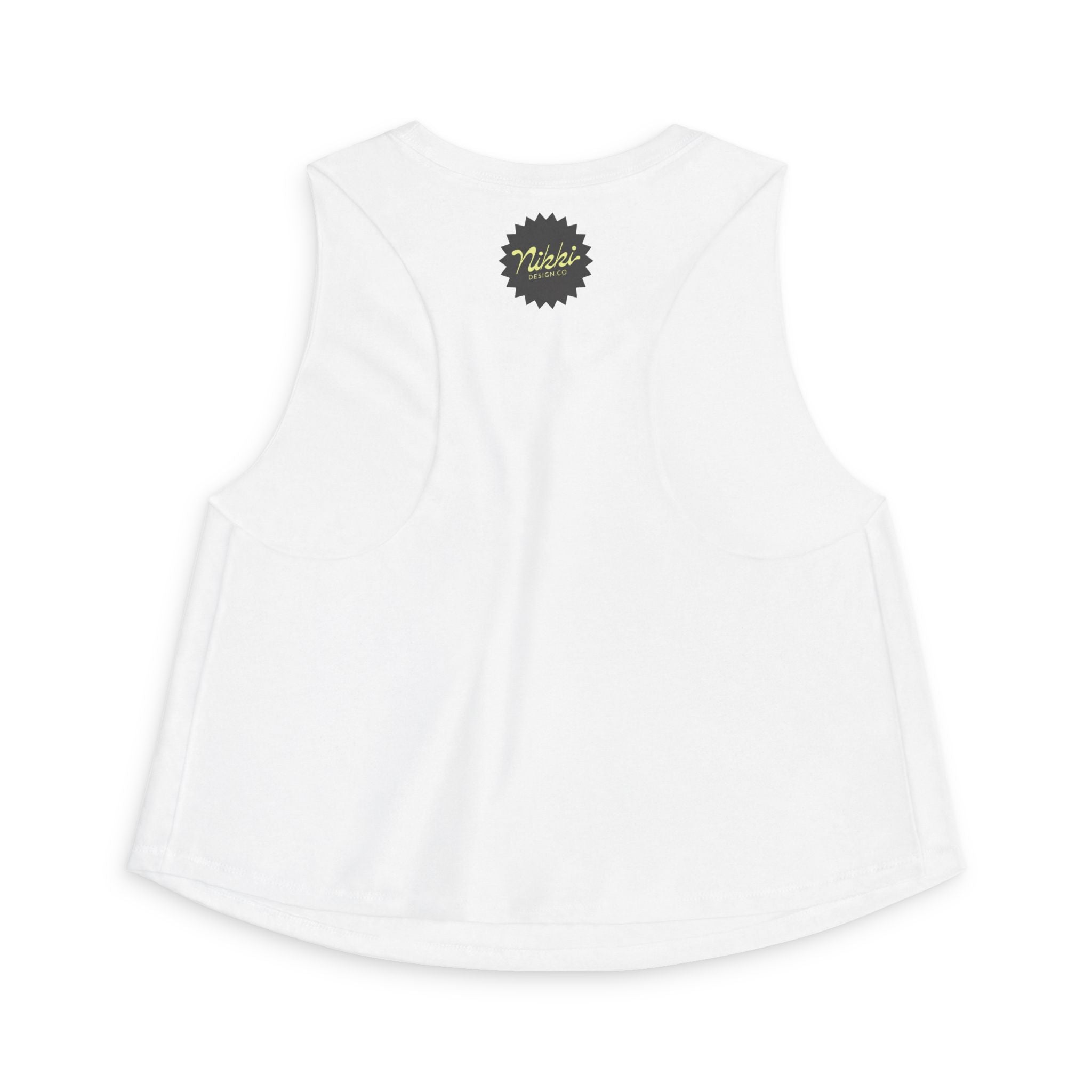 The Always Tired Club Crop Tank — Cute Retro Graphic