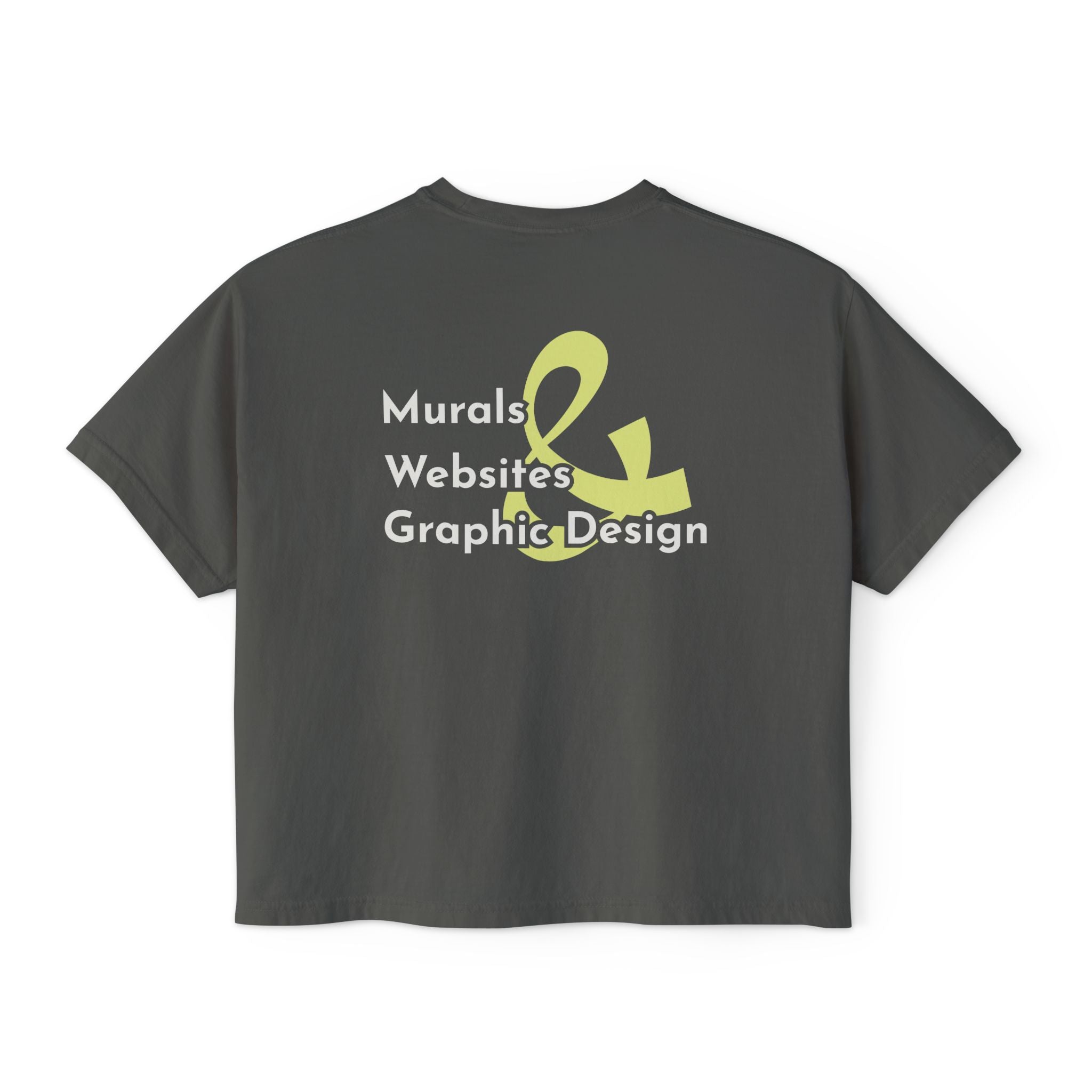 NikkiDesign.Co - Squiggle Graphic Tee - Women's Boxy Tee