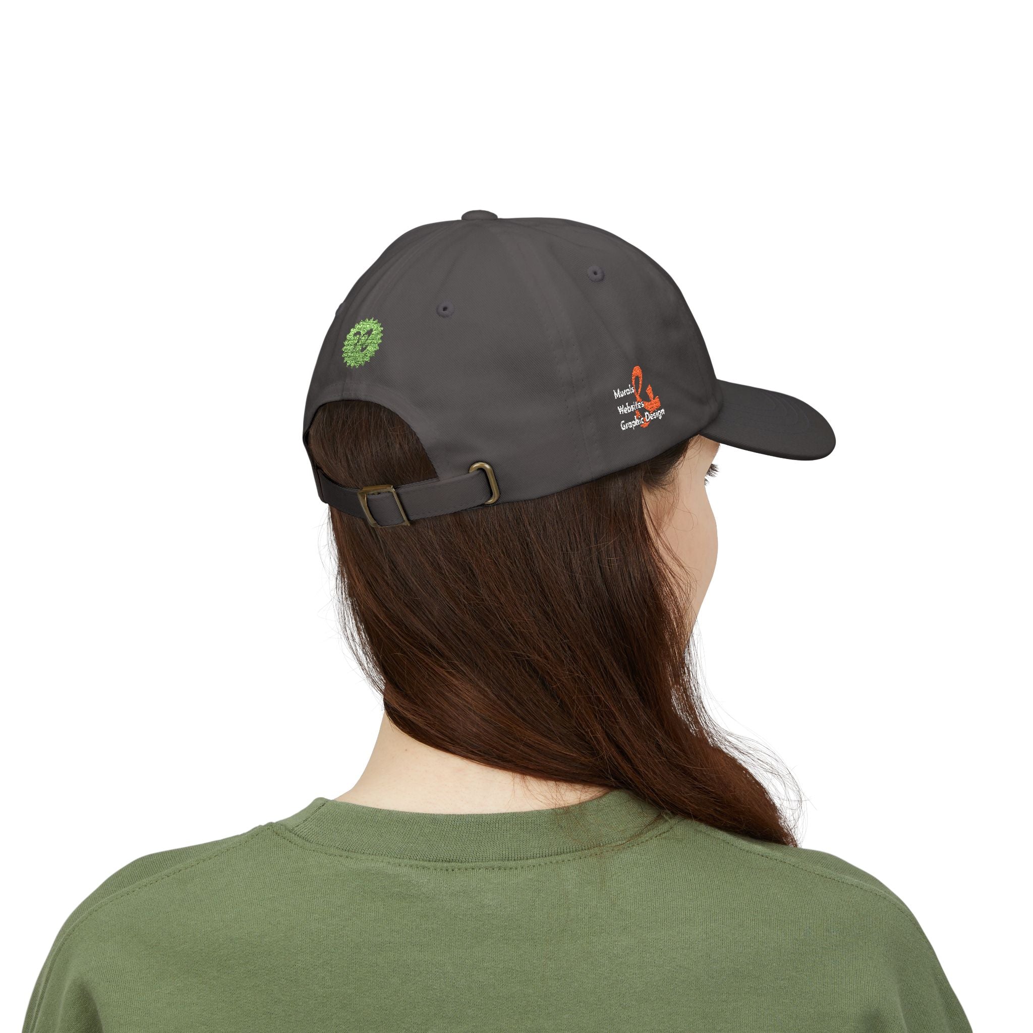 NikkiDesign.Co - Script Logo Dad Baseball Cap