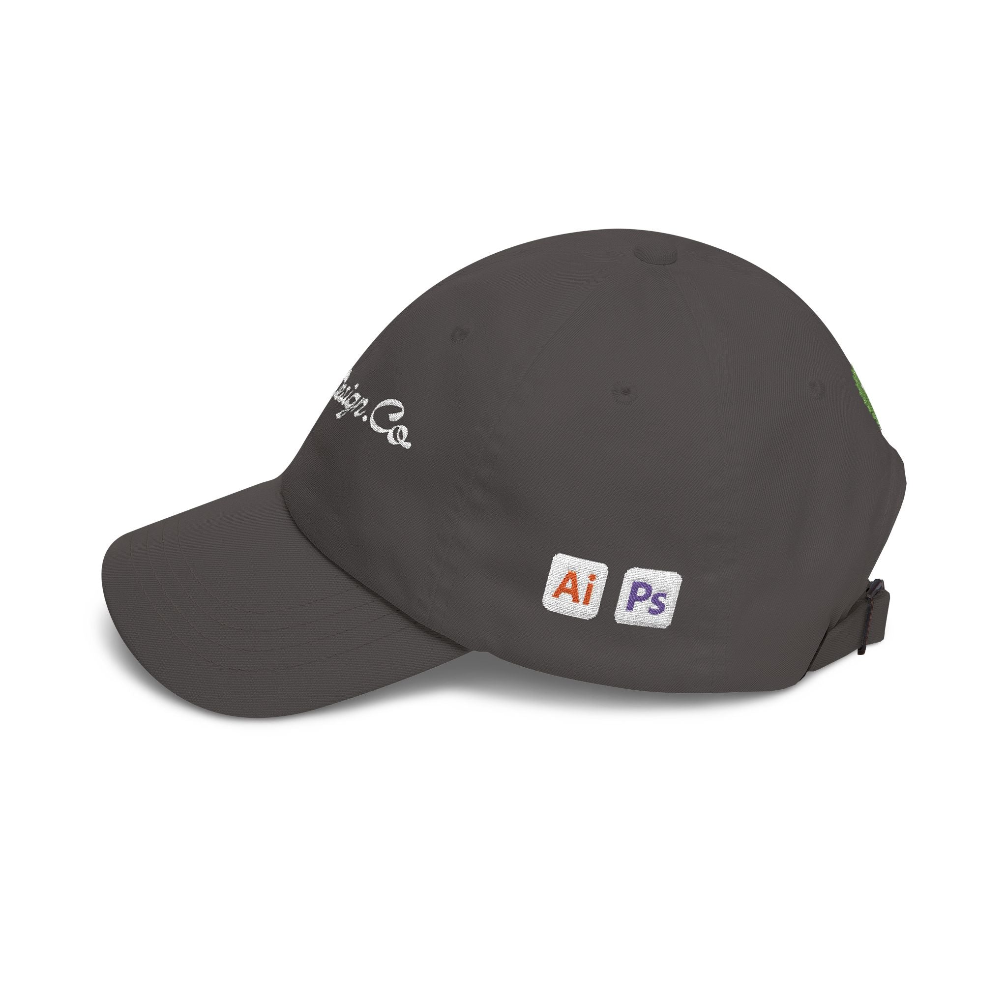 NikkiDesign.Co - Script Logo Dad Baseball Cap