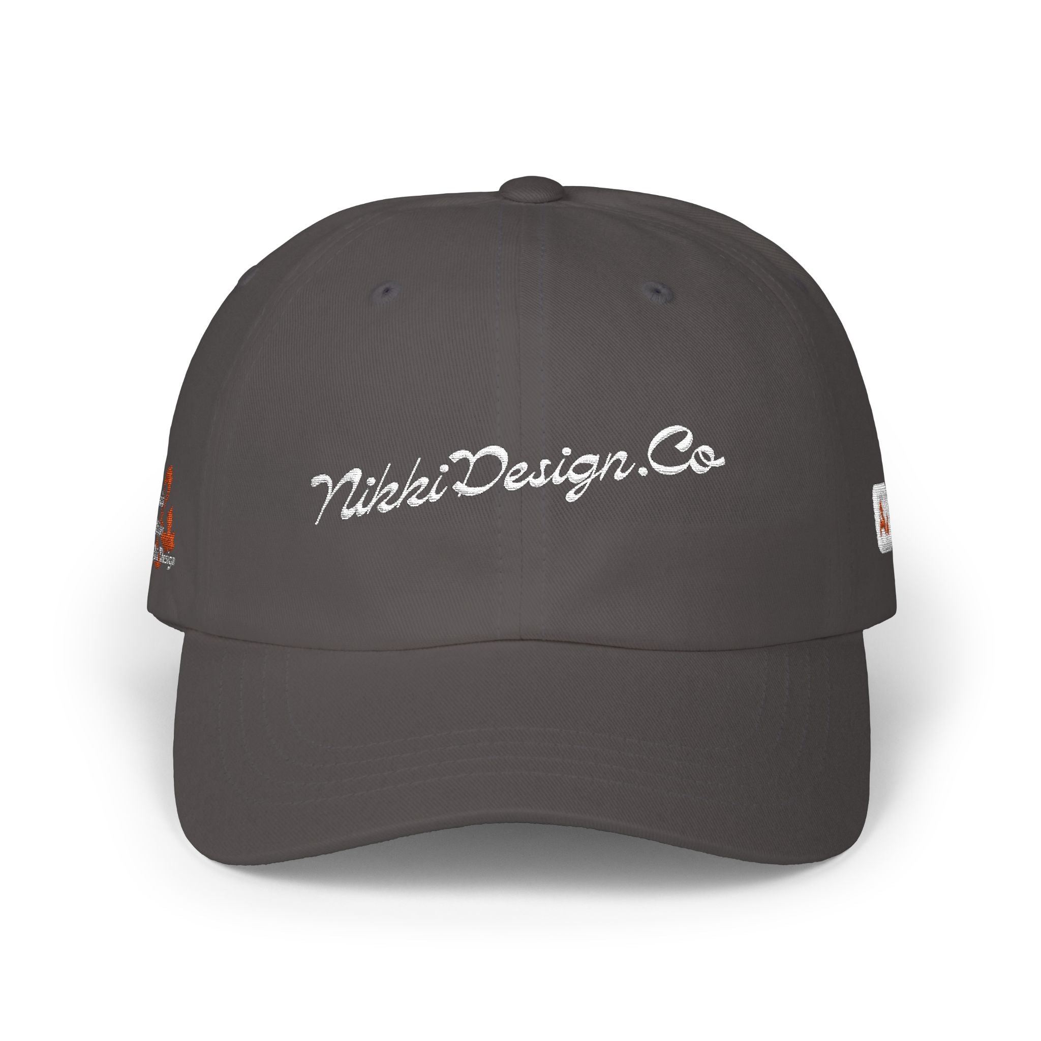 NikkiDesign.Co - Script Logo Dad Baseball Cap