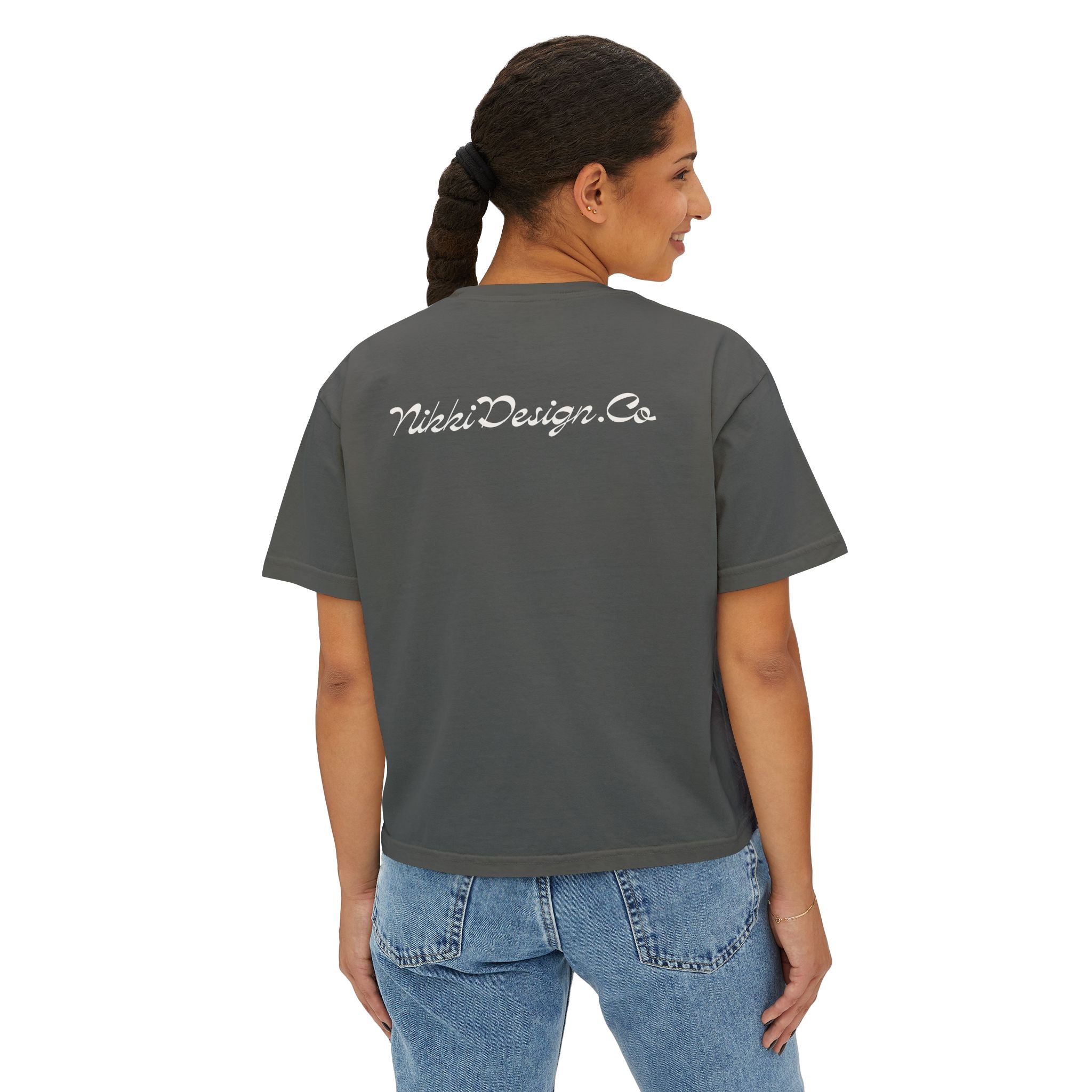 Farmers Market Berry Tee — "Let's Go to the Farmers Market" Women's Boxy Tee