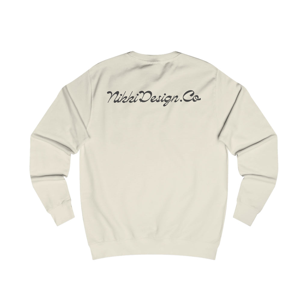 Always Tired Club Sweatshirt – Cute Retro Coffee Mug Graphic Cozy Crewneck - Vanilla