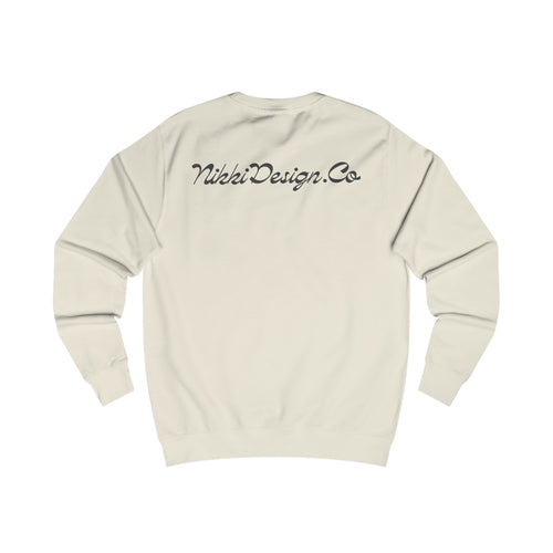Always Tired Club Sweatshirt – Cute Retro Coffee Mug Graphic Cozy Crewneck - Vanilla