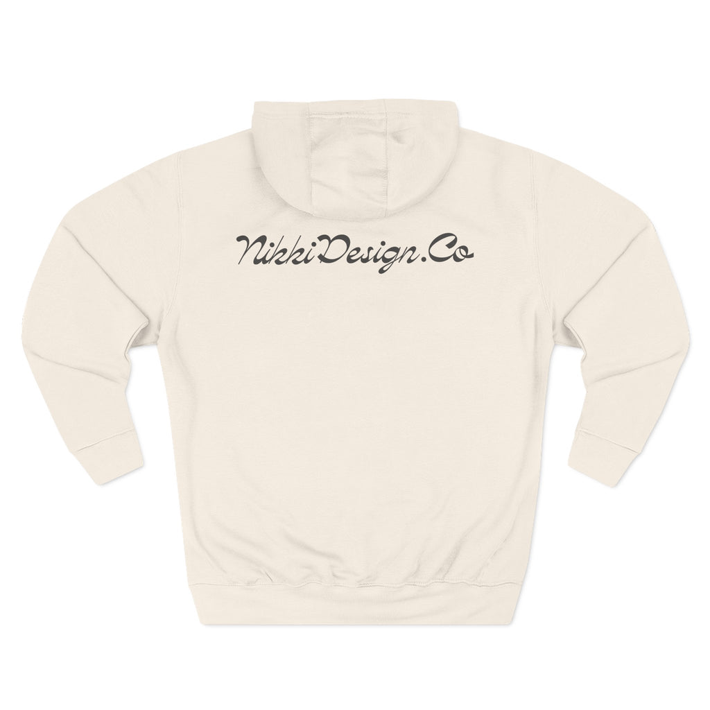 The Always Tired Club Hoodie — Vintage Coffee Character Graphic Pullover Hoodie - Sandshell